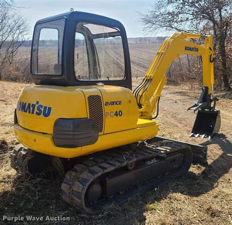 excavator mini pc 40|KOMATSU PC40 Excavators For Sale .